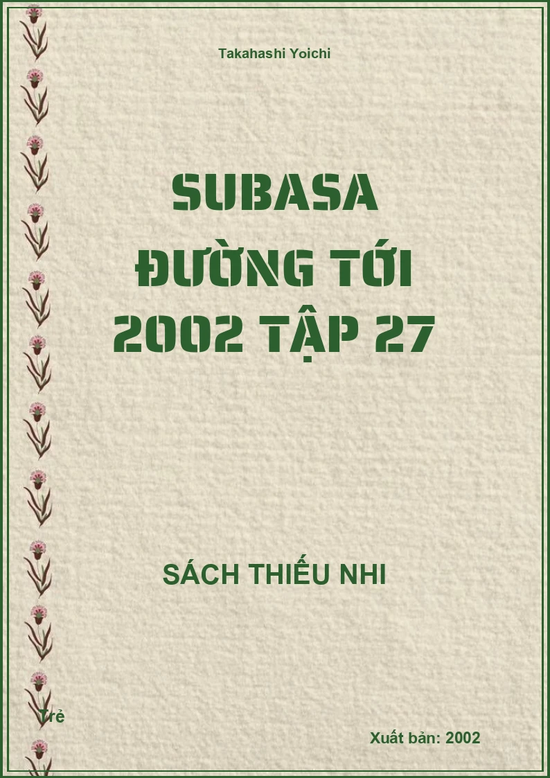 Subasa Đường tới 2002 tập 27