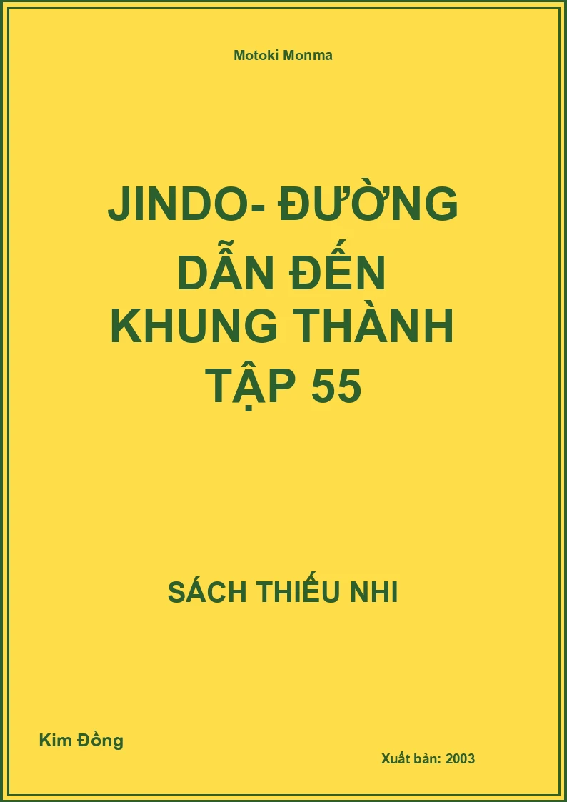 Jindo- đường dẫn đến khung thành tập 55