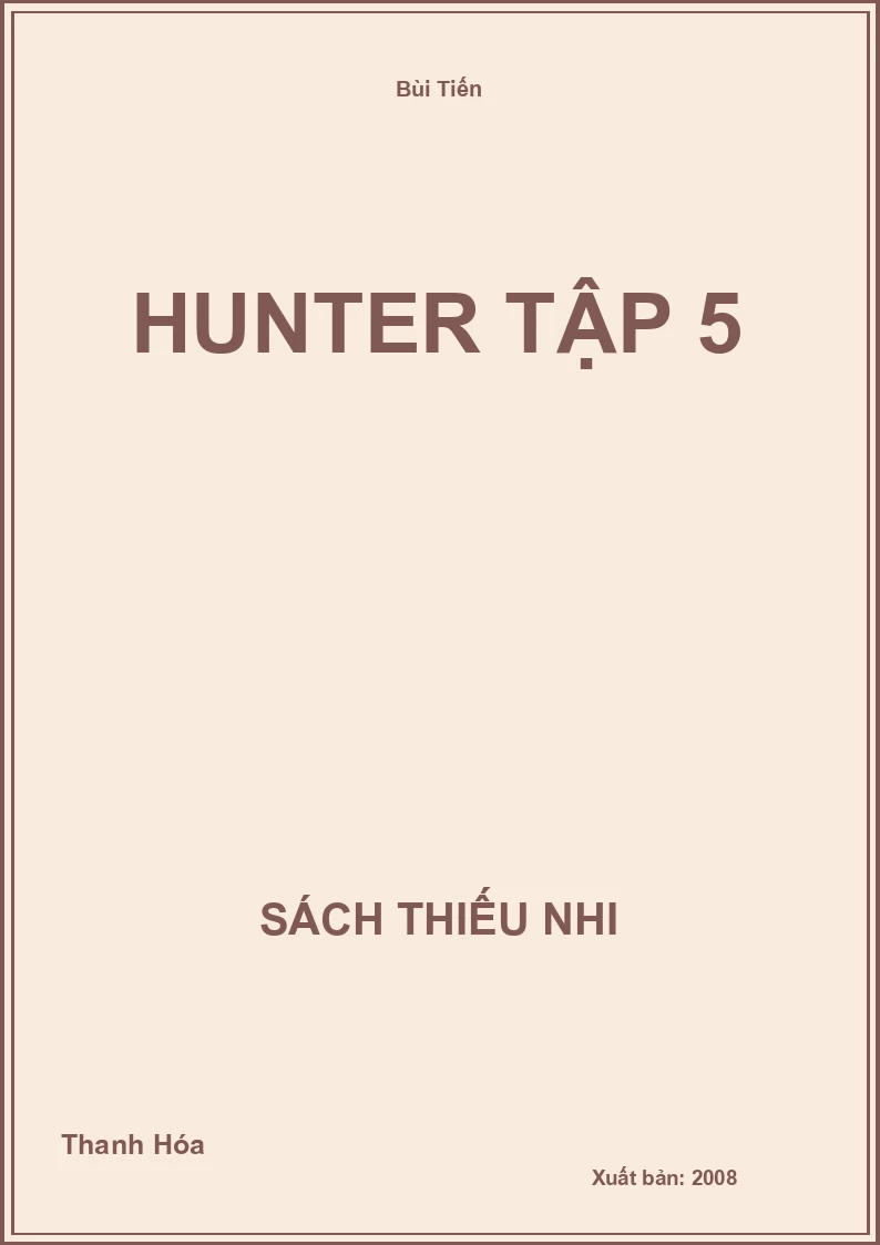 Hunter Tập 5
