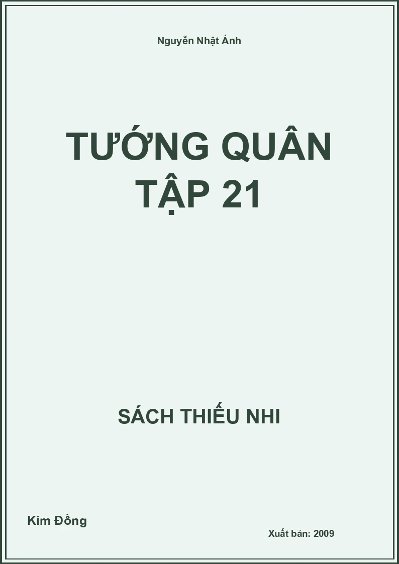 Tướng Quân Tập 21