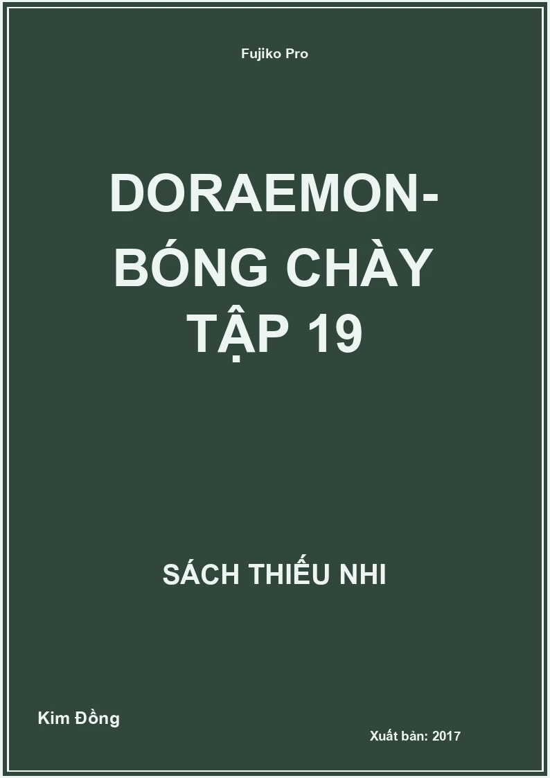 Doraemon- Bóng Chày Tập 19