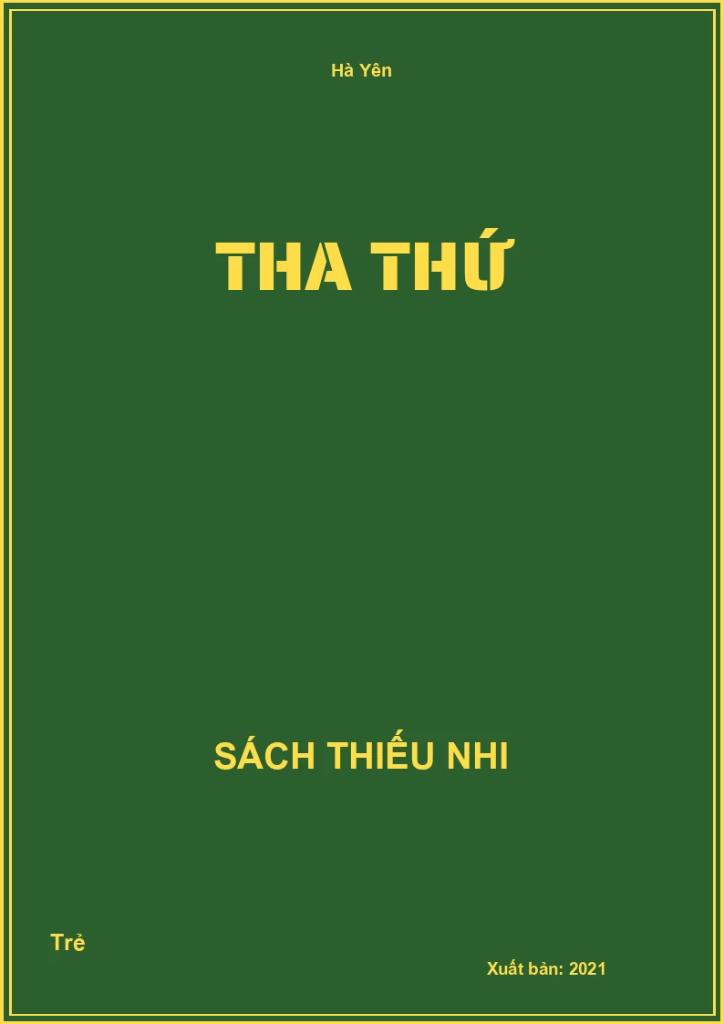 Tha Thứ