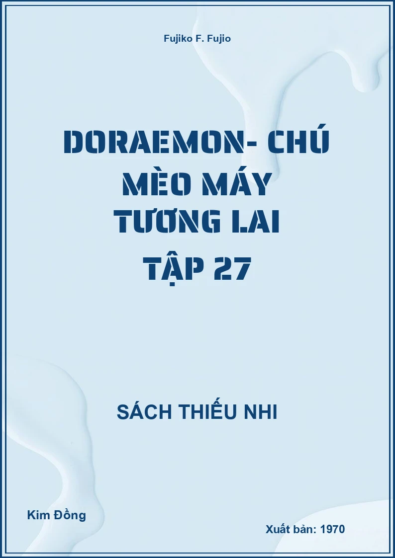 Doraemon- Chú Mèo Máy Tương Lai Tập 27