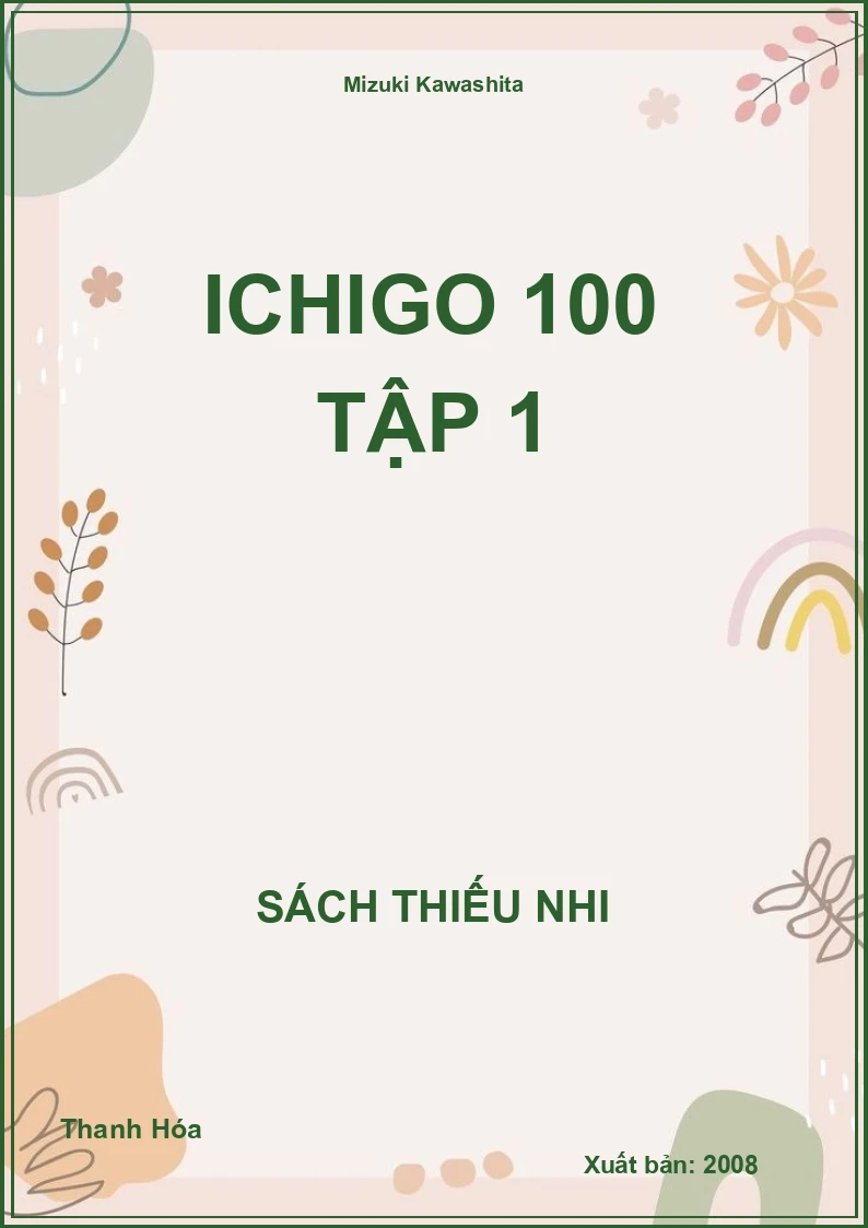 Ichigo 100 tập 1