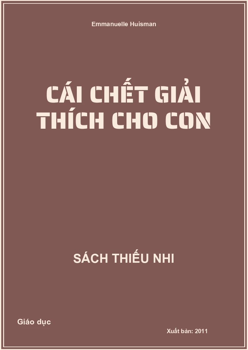 Cái Chết Giải Thích Cho Con
