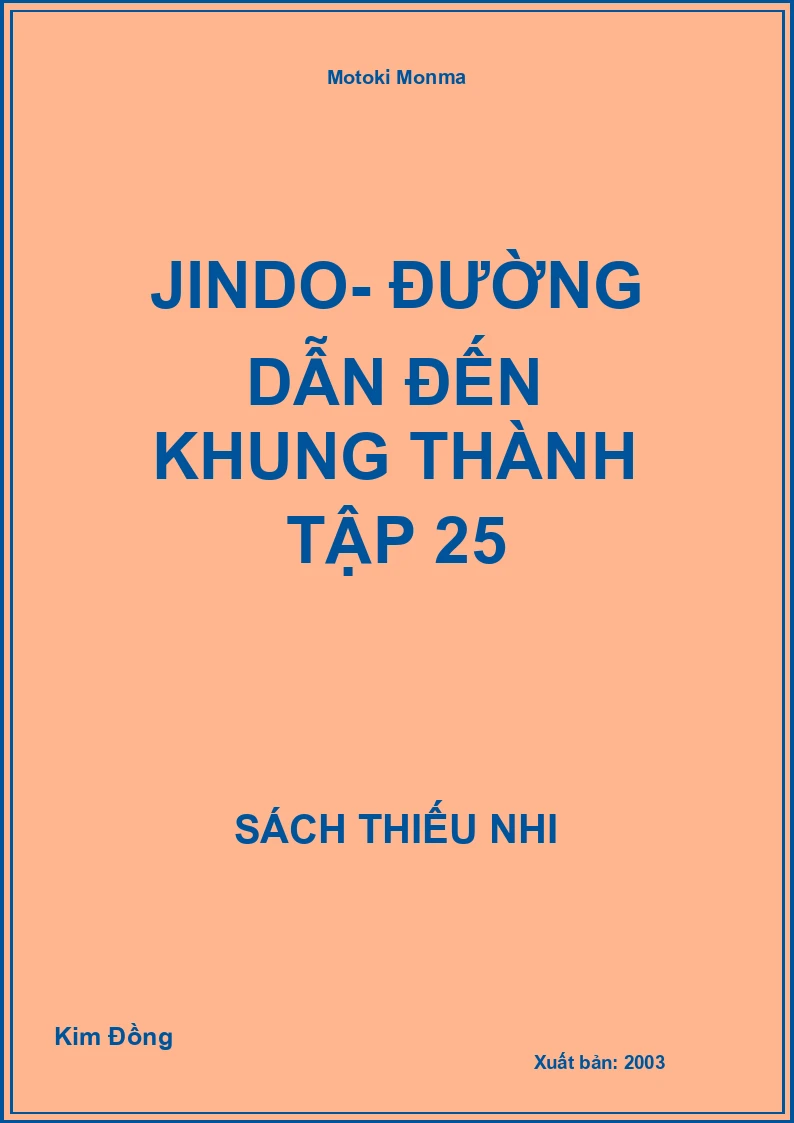 Jindo- đường dẫn đến khung thành tập 25