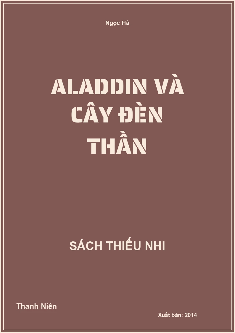 Aladdin Và Cây Đèn Thần