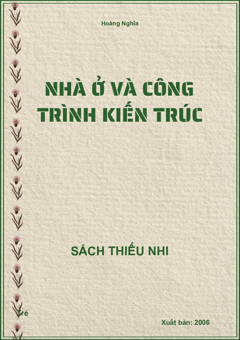 Nhà Ở Và Công Trình Kiến Trúc