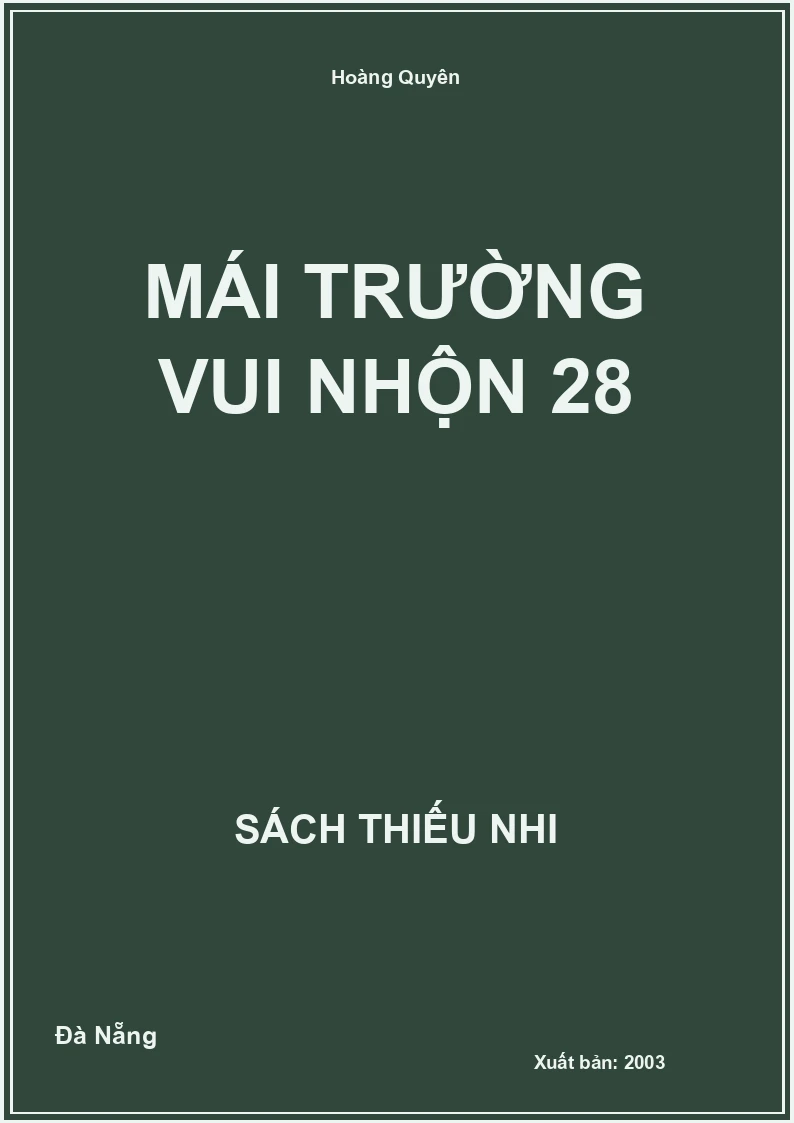 Mái Trường Vui Nhộn 28