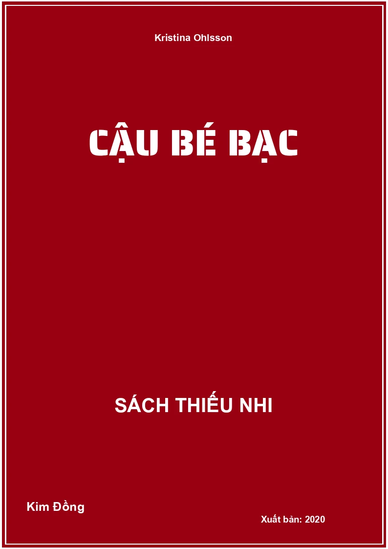 Cậu bé bạc