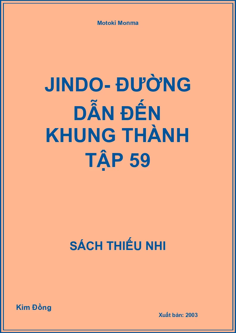 Jindo- đường dẫn đến khung thành tập 59