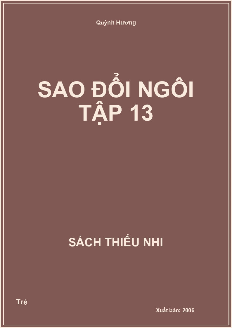 Sao Đổi Ngôi Tập 13