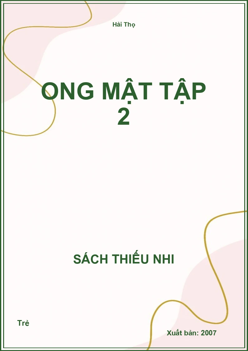 Ong Mật Tập 2