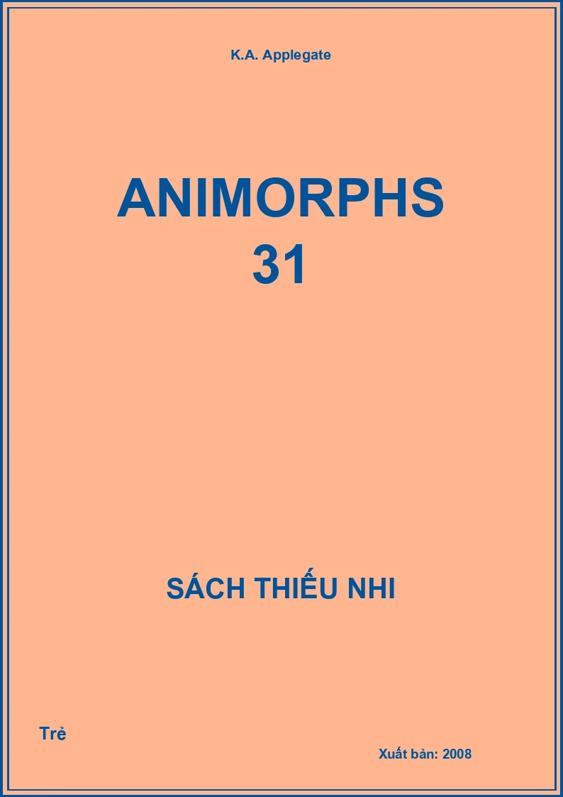 Animorphs 31