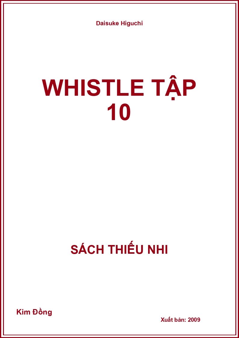 Whistle Tập 10