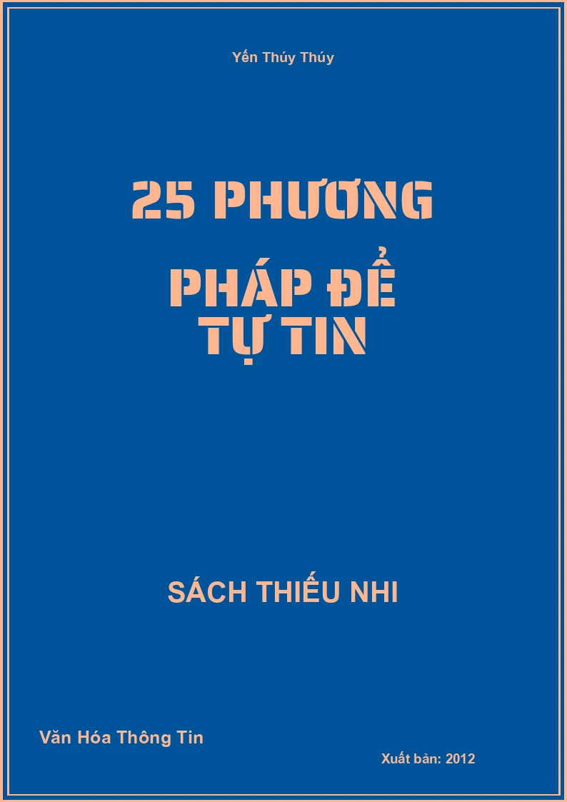 25 Phương Pháp để tự tin