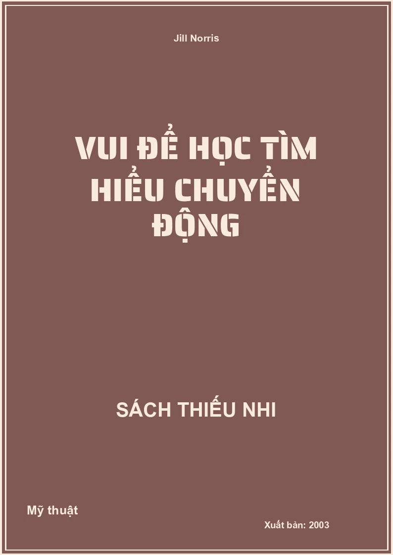Vui để học tìm hiểu chuyển động