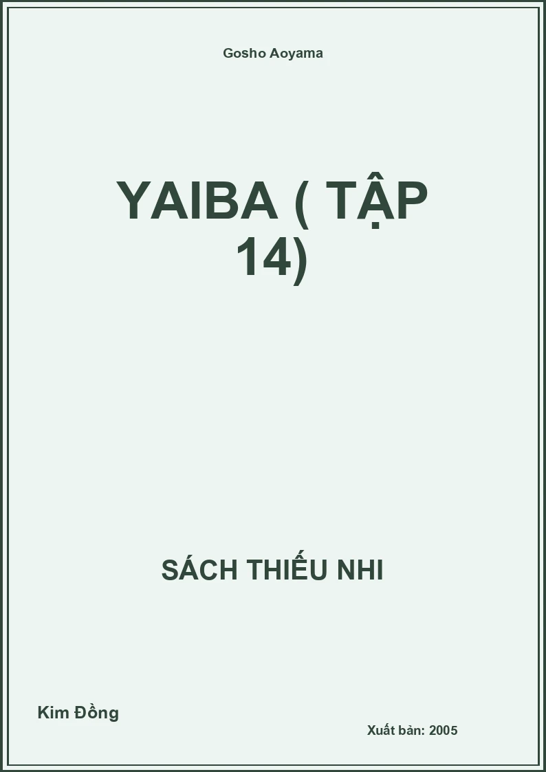 Yaiba ( Tập 14)