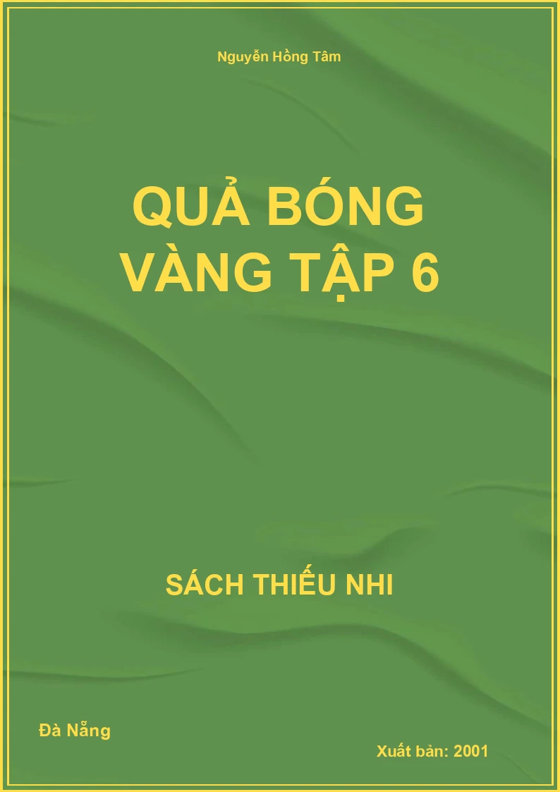 Quả Bóng Vàng Tập 6