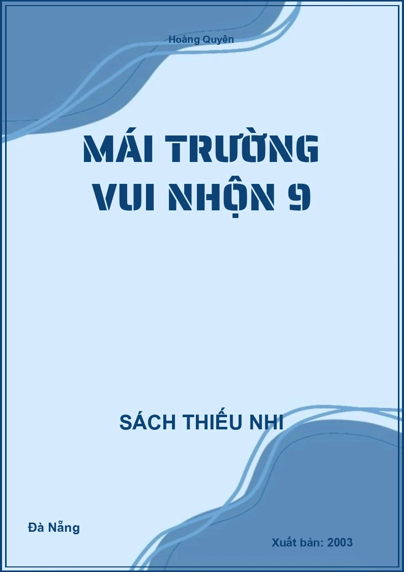 Mái Trường Vui Nhộn 9
