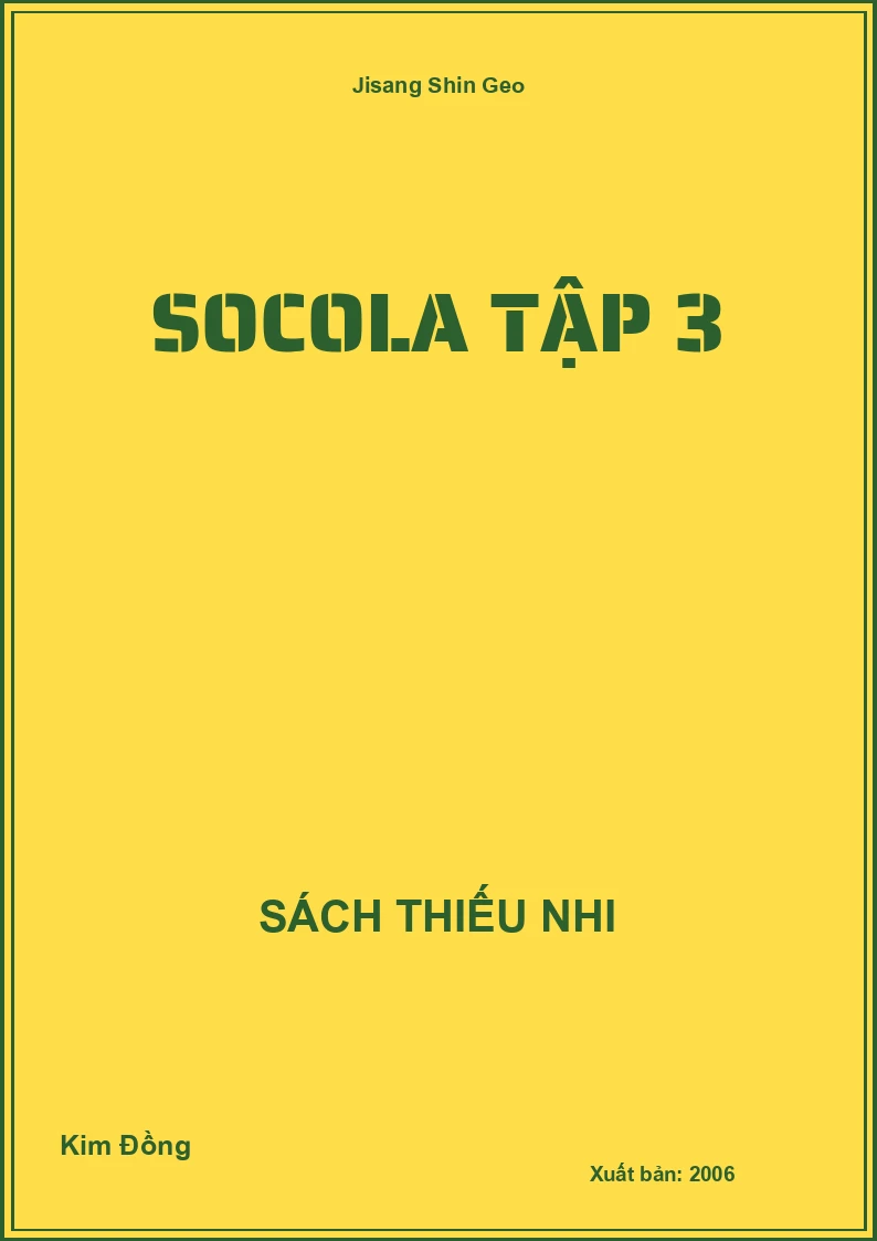 Socola Tập 3