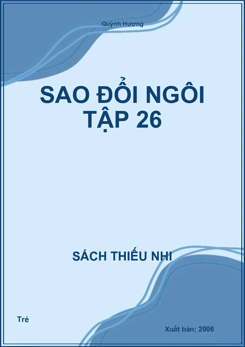 Sao Đổi Ngôi Tập 26