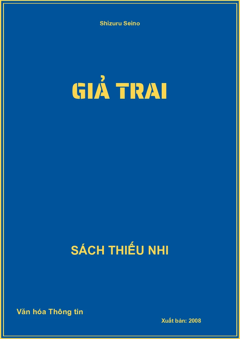 Giả trai