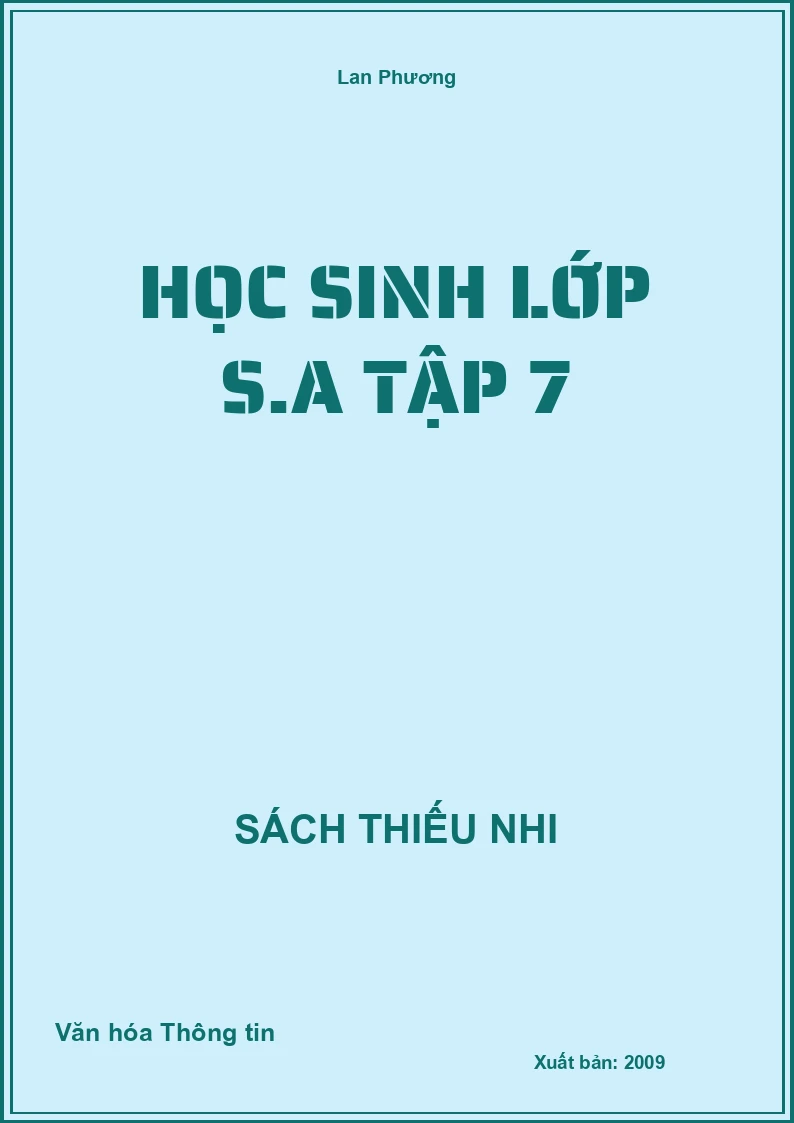 Học Sinh Lớp S.A Tập 7