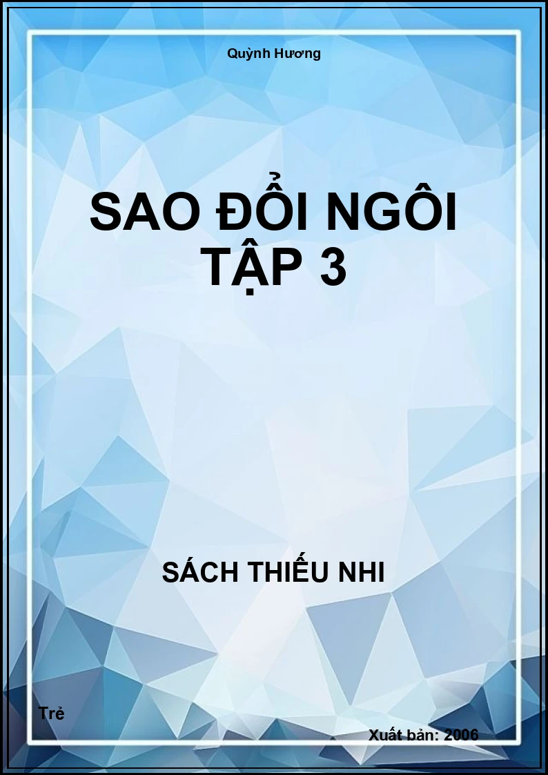 Sao Đổi Ngôi Tập 3