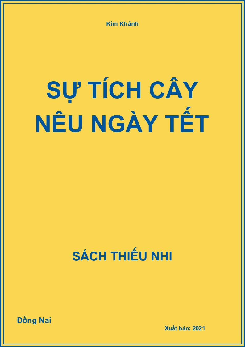 Sự Tích Cây Nêu Ngày Tết