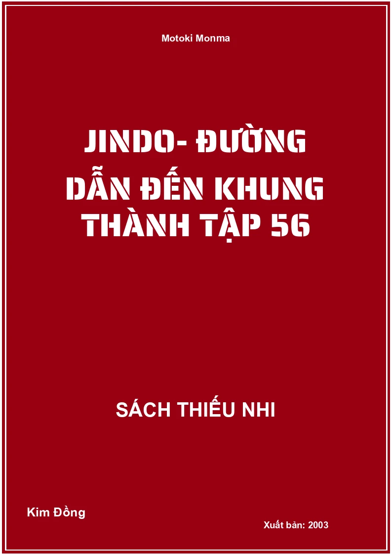 Jindo- đường dẫn đến khung thành tập 56
