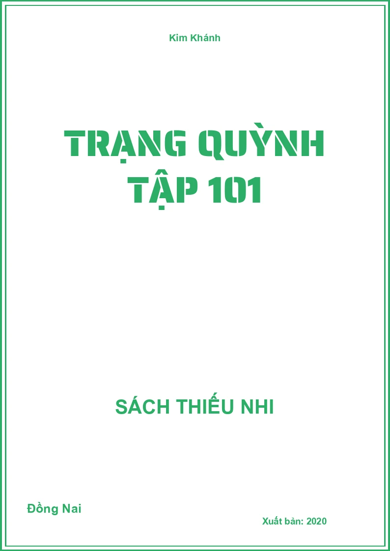 Trạng Quỳnh tập 101