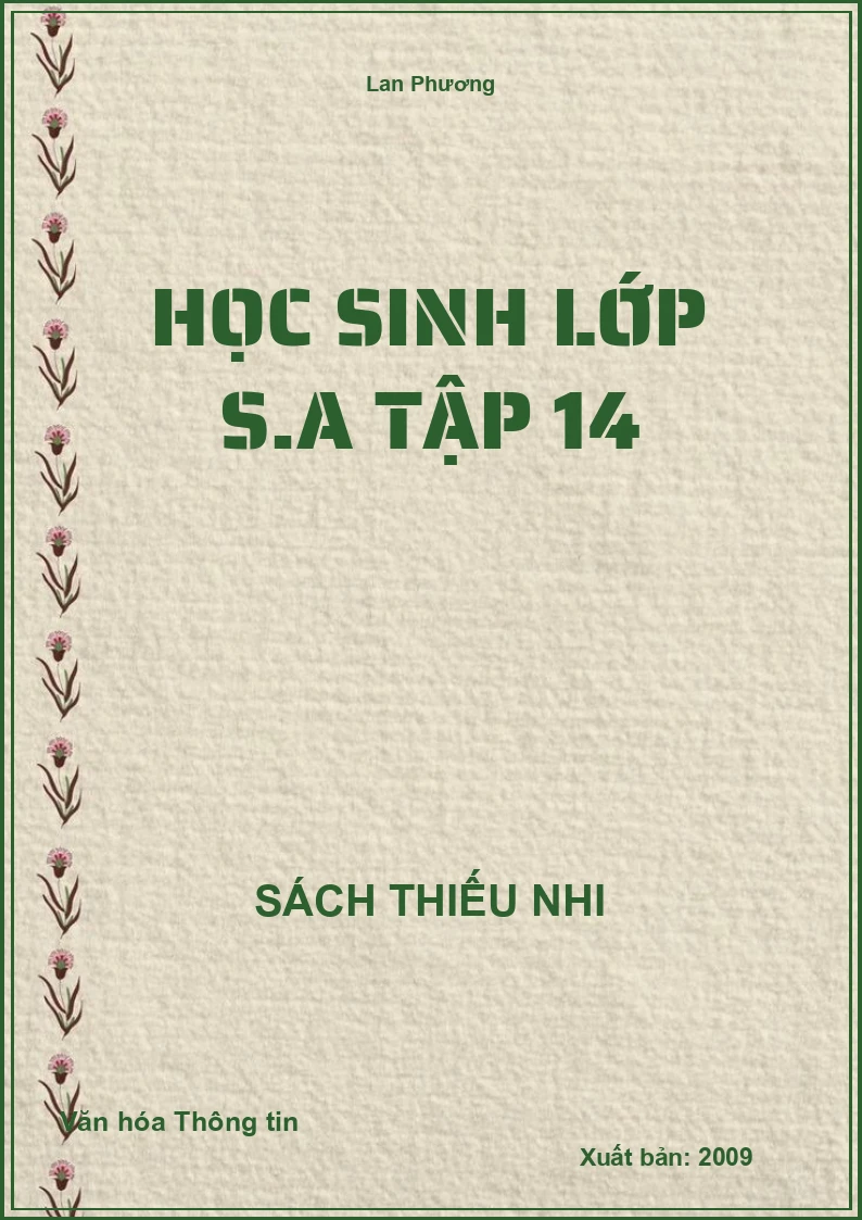 Học Sinh Lớp S.A Tập 14