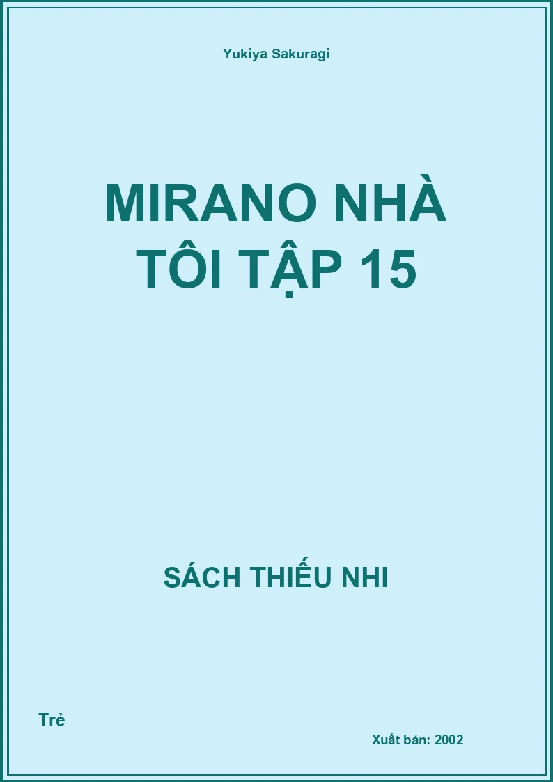 Mirano Nhà Tôi Tập 15