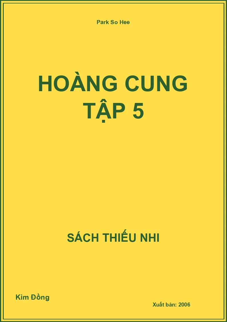 Hoàng Cung Tập 5