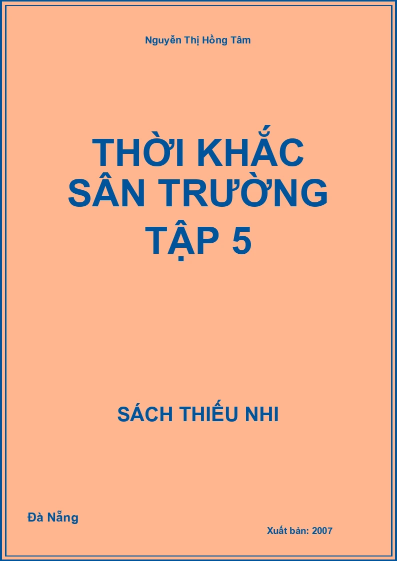 Thời Khắc Sân Trường Tập 5