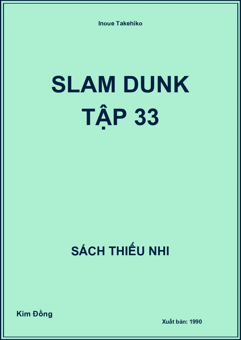 Slam Dunk Tập 33