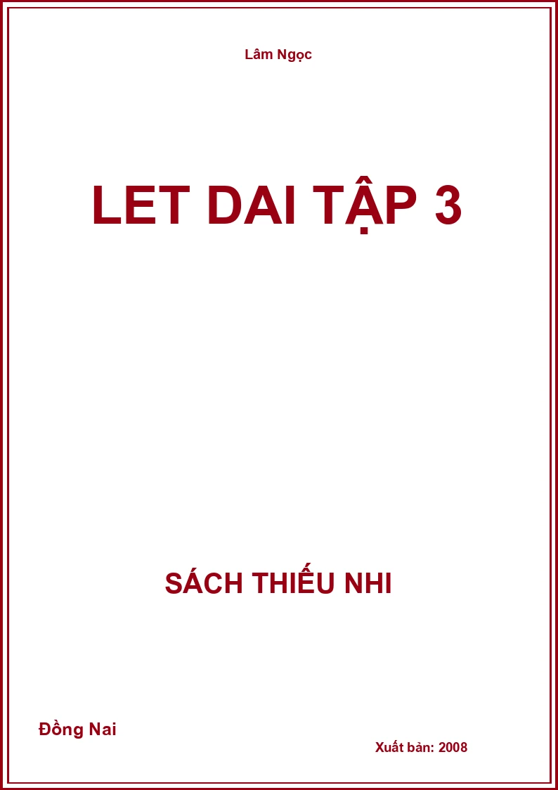 Let Dai Tập 3
