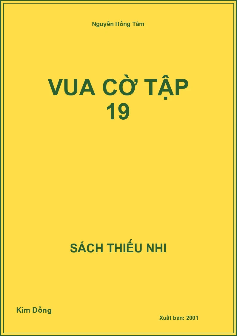 Vua Cờ Tập 19