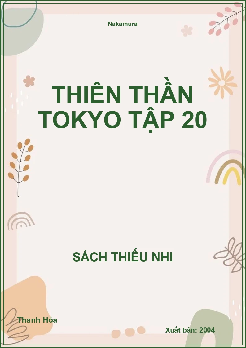 Thiên Thần Tokyo Tập 20