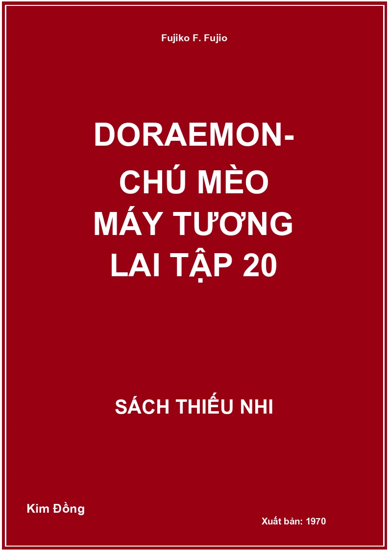 Doraemon- Chú Mèo Máy Tương Lai Tập 20