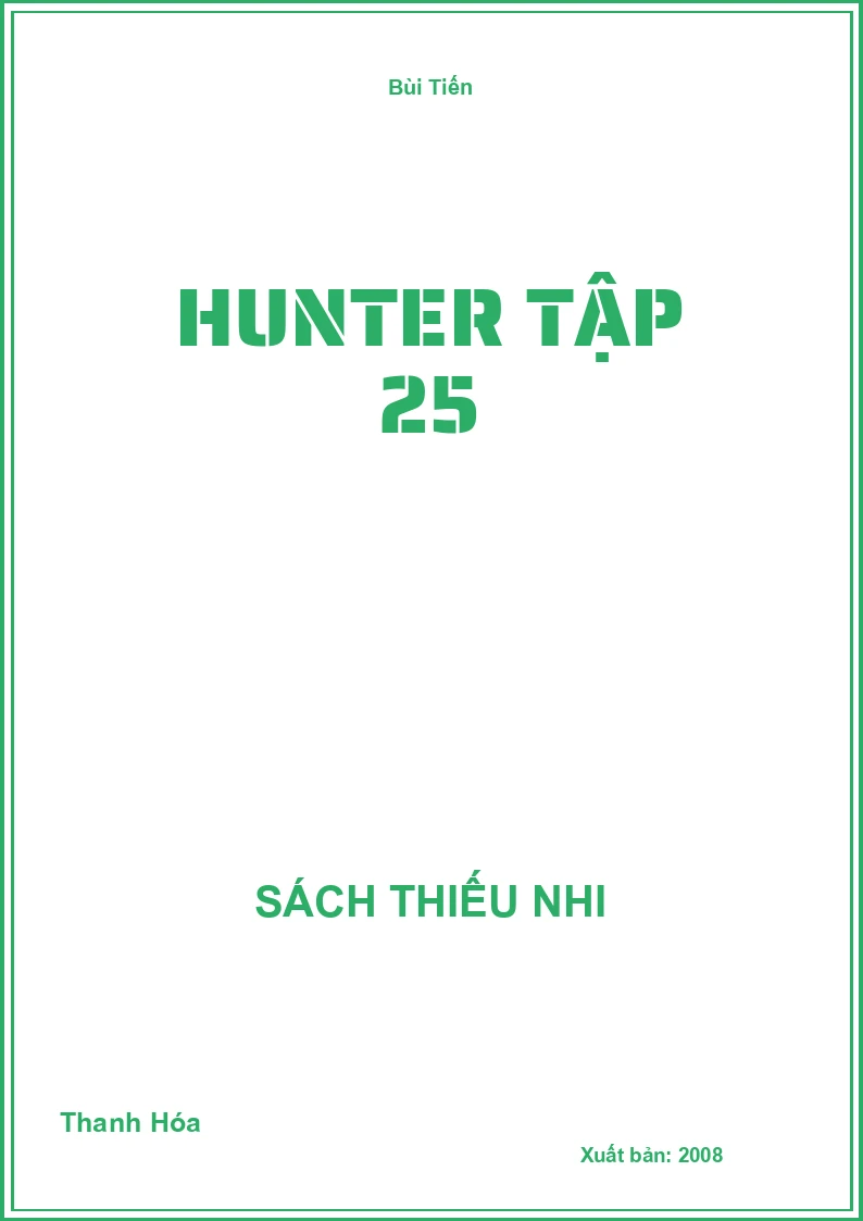 Hunter Tập 25