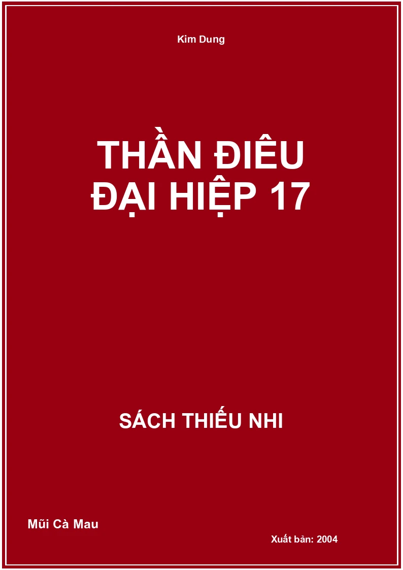 Thần Điêu Đại Hiệp 17