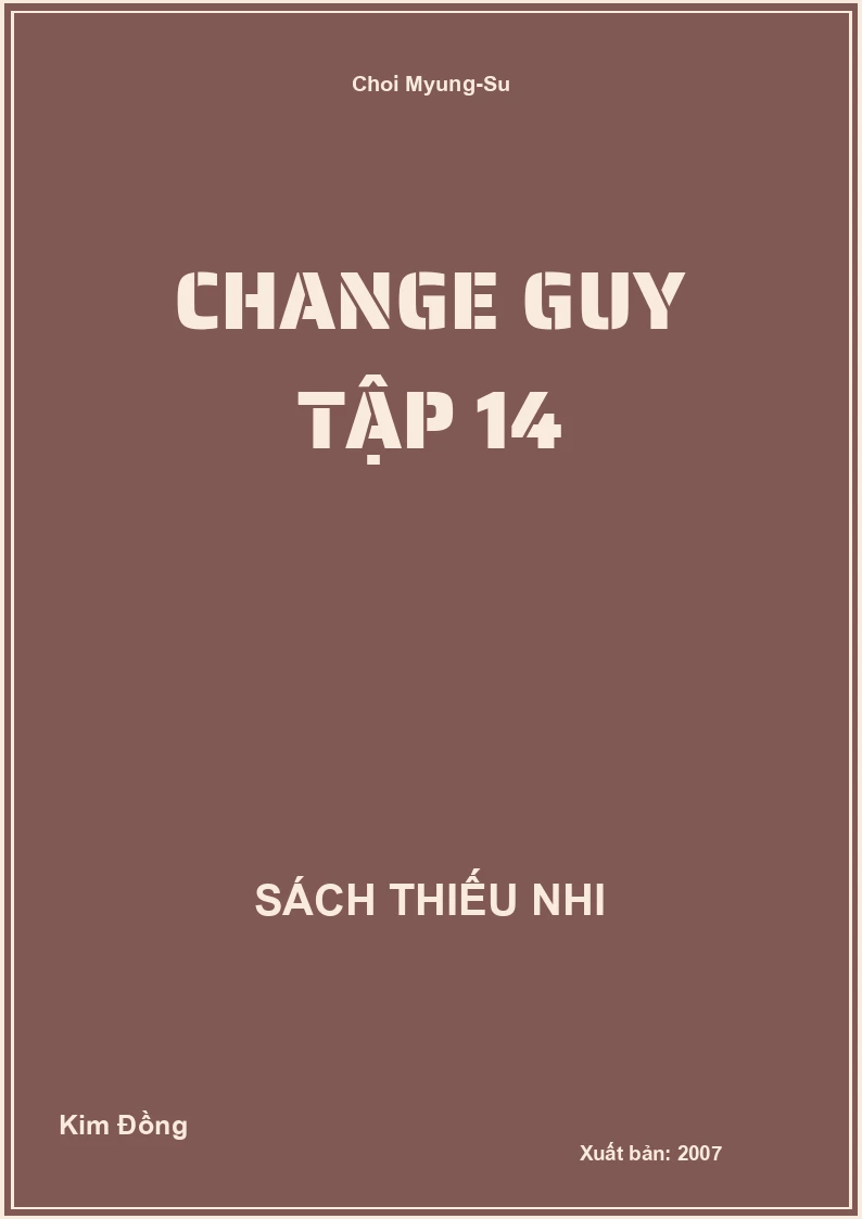 Change Guy Tập 14
