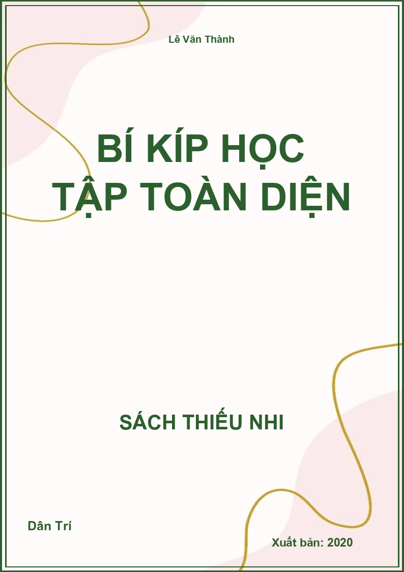 Bí kíp học tập toàn diện