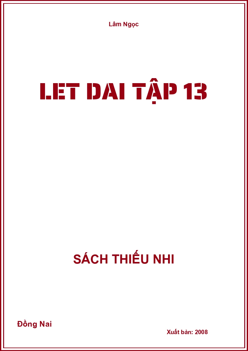 Let Dai Tập 13