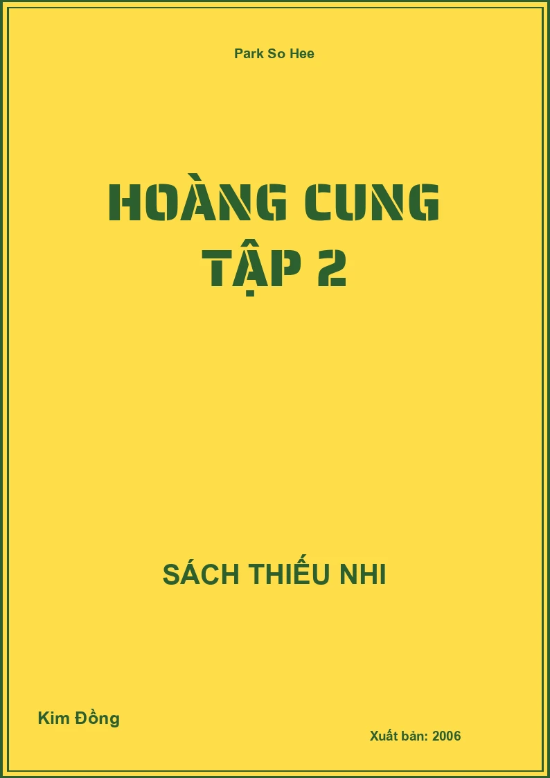 Hoàng Cung Tập 2