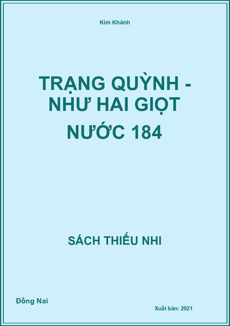 Trạng Quỳnh - như hai giọt nước 184