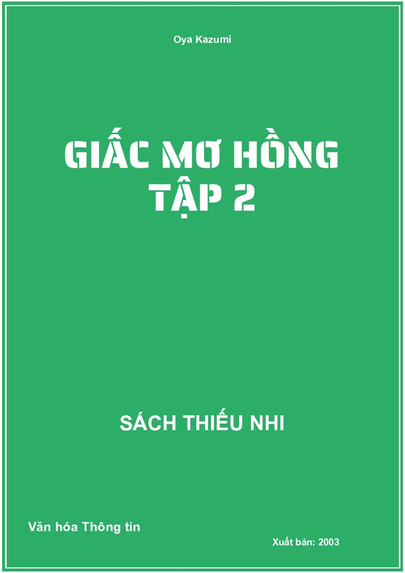 Giấc Mơ Hồng Tập 2