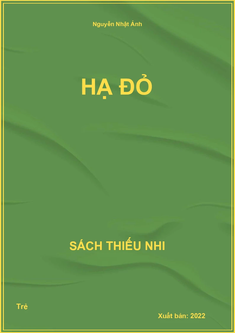 Hạ đỏ